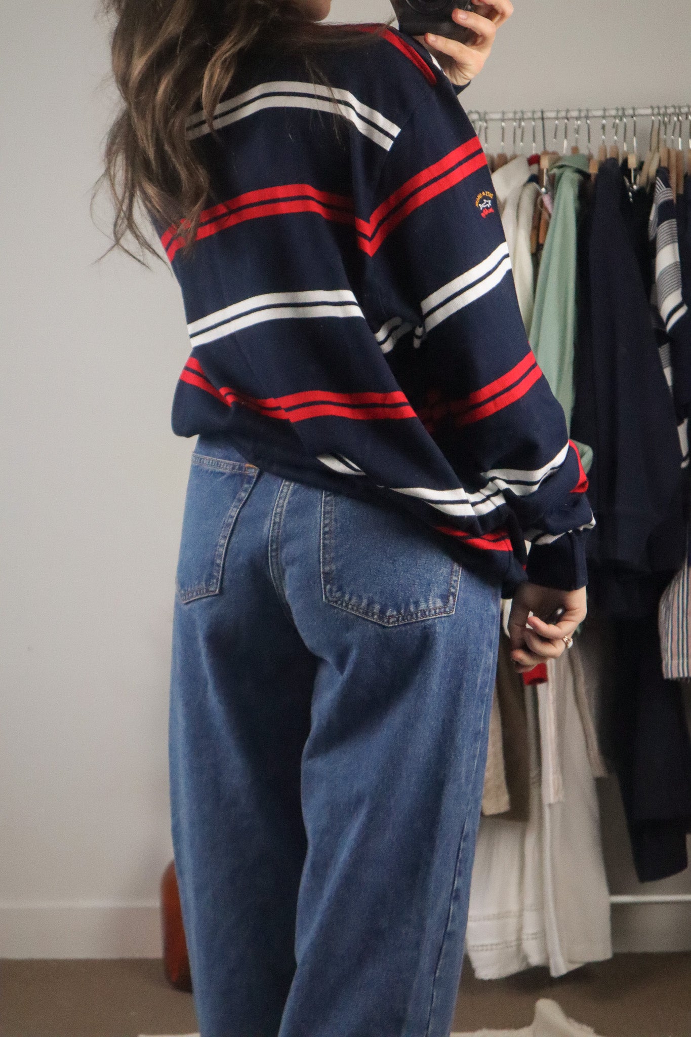 Made in Italy x Striped Crew Neck (XL-3XL)