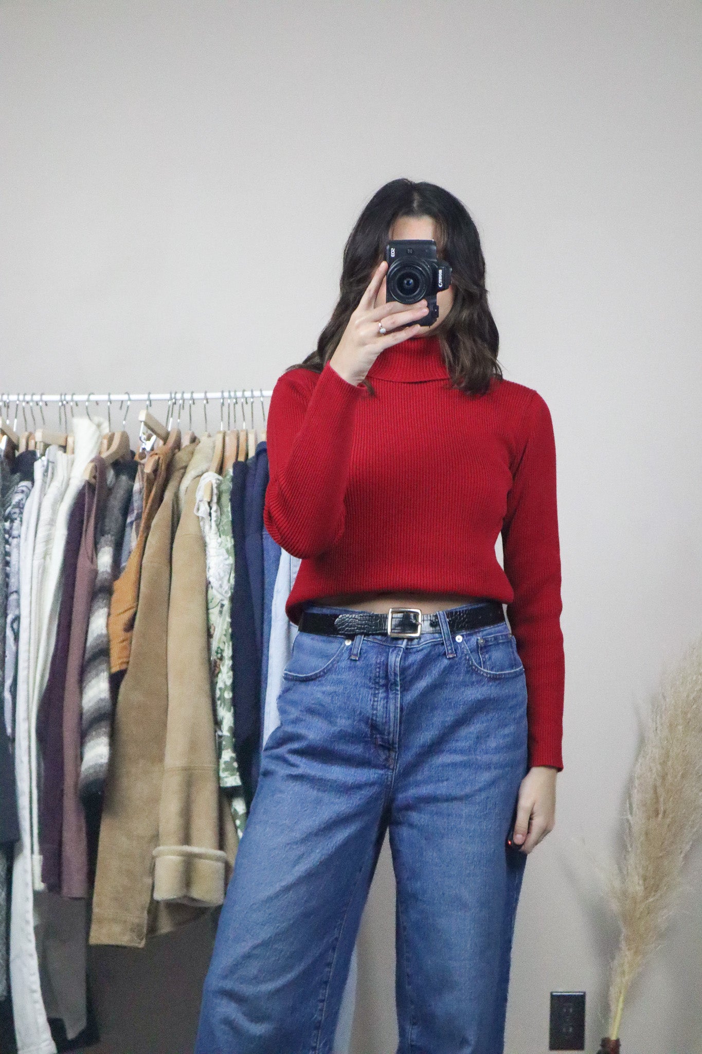 Vintage x Ribbed Turtleneck (S)
