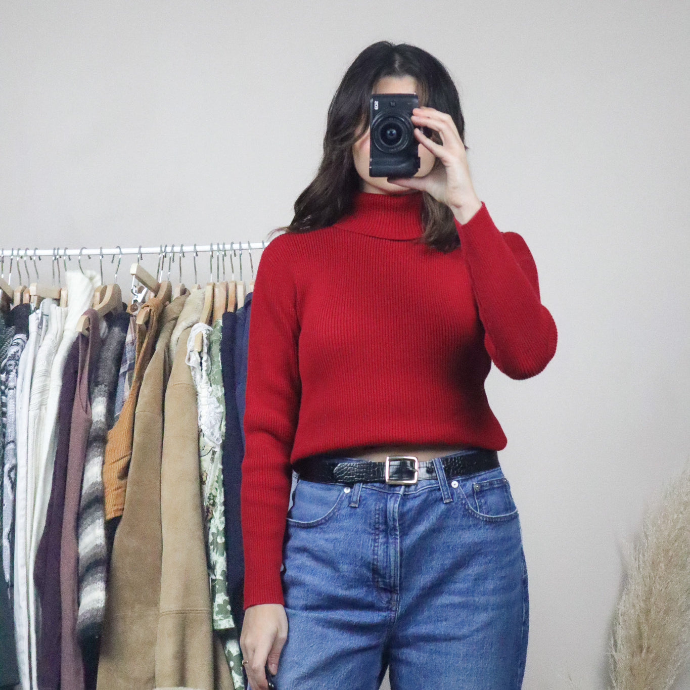 Vintage x Ribbed Turtleneck (S)