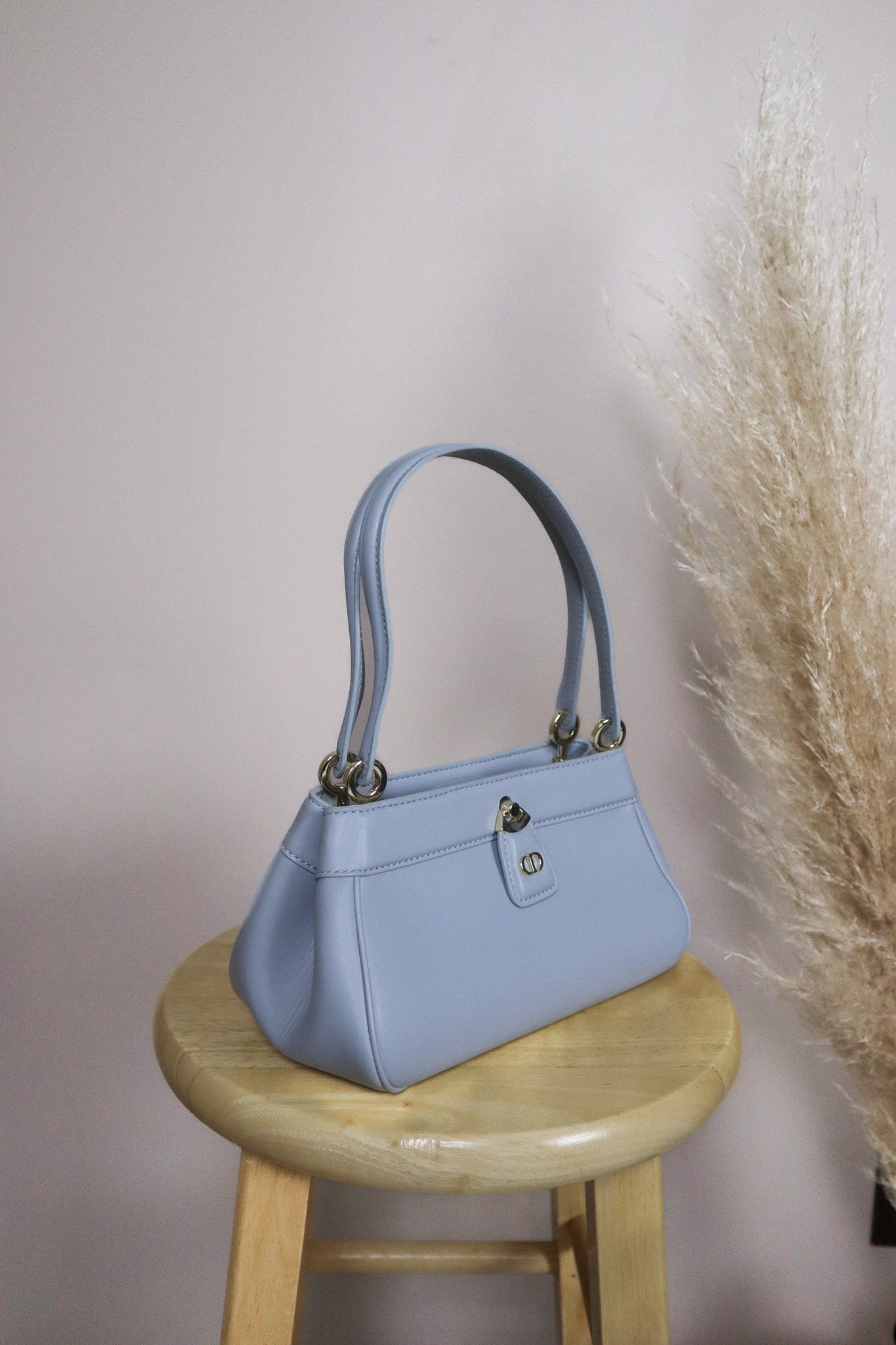 Made in Italy x 'Dior' x Leather Purse