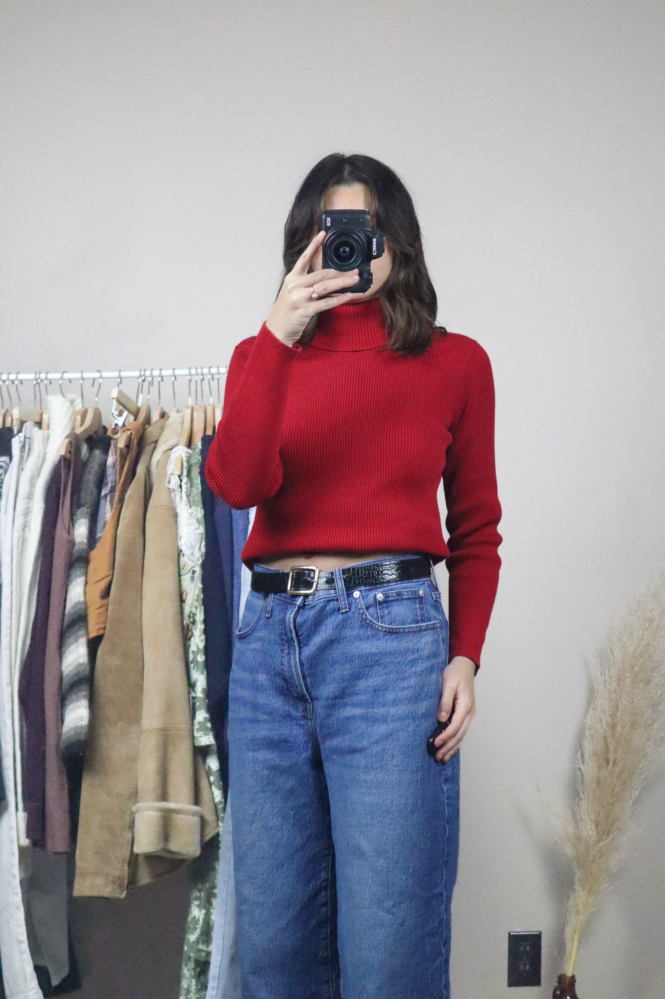 Vintage x Ribbed Turtleneck (S)