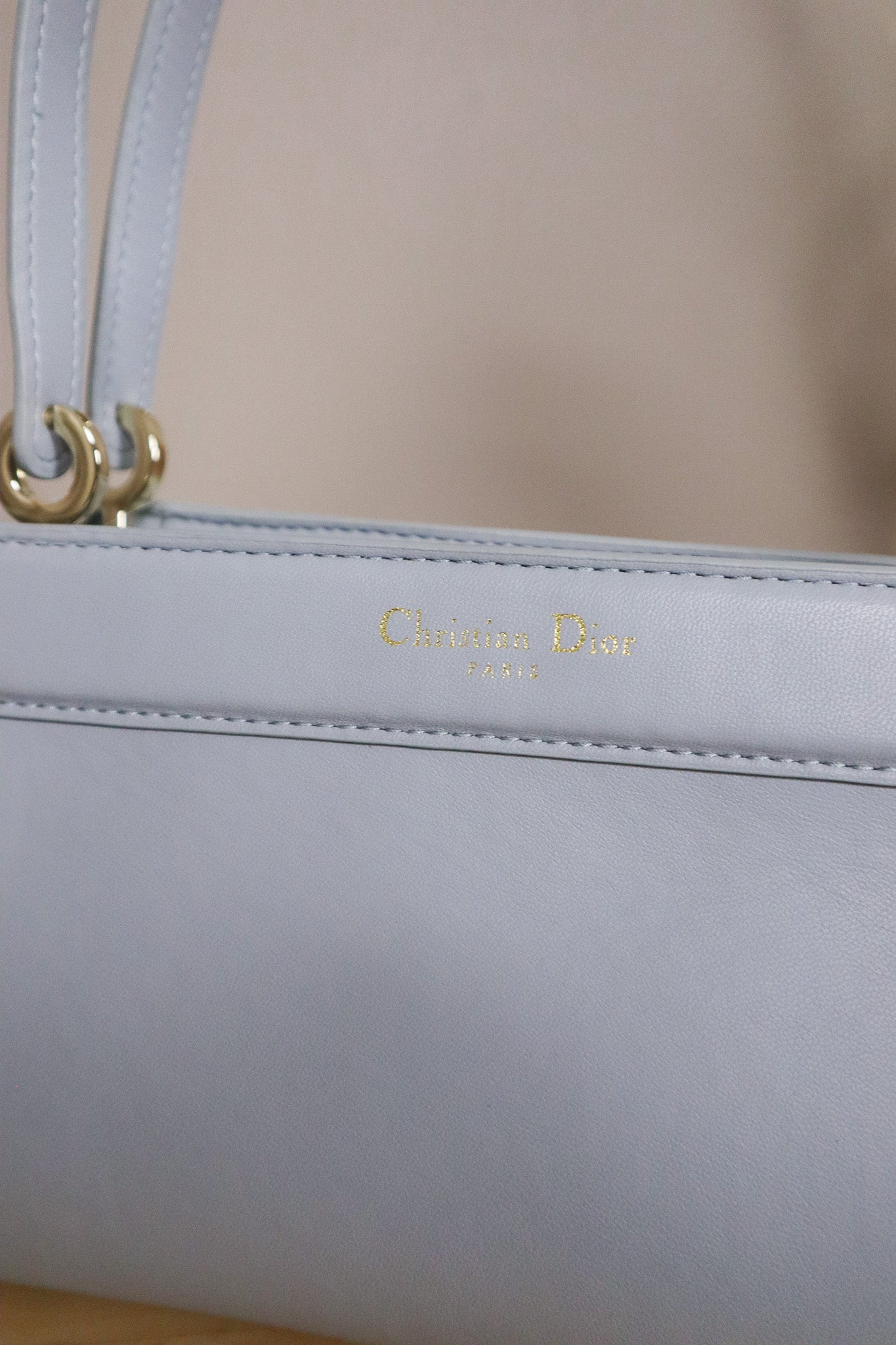 Made in Italy x 'Dior' x Leather Purse