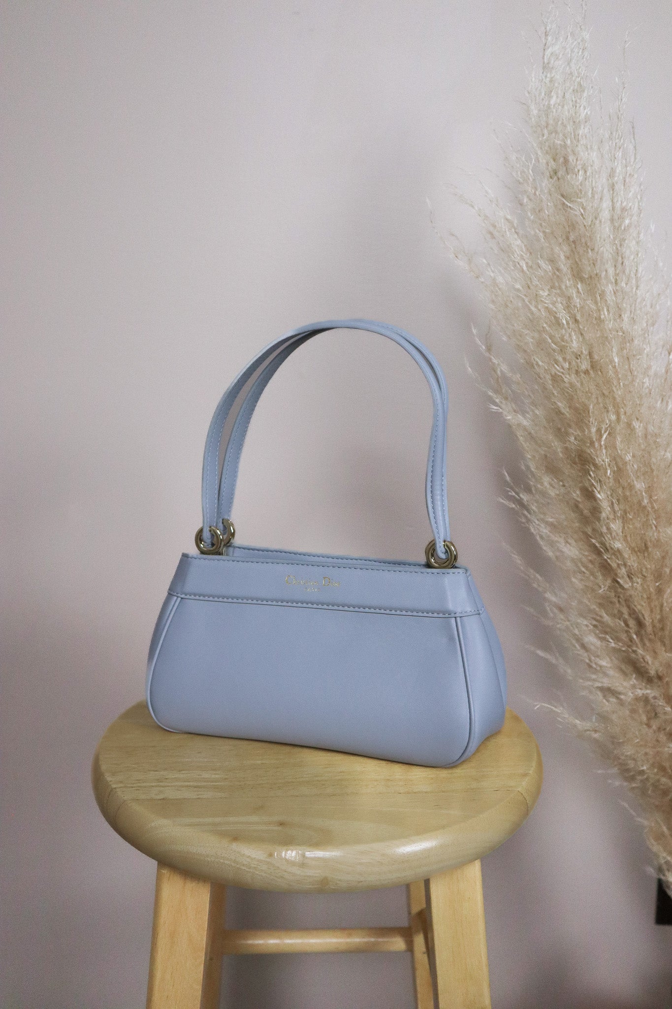 Made in Italy x 'Dior' x Leather Purse