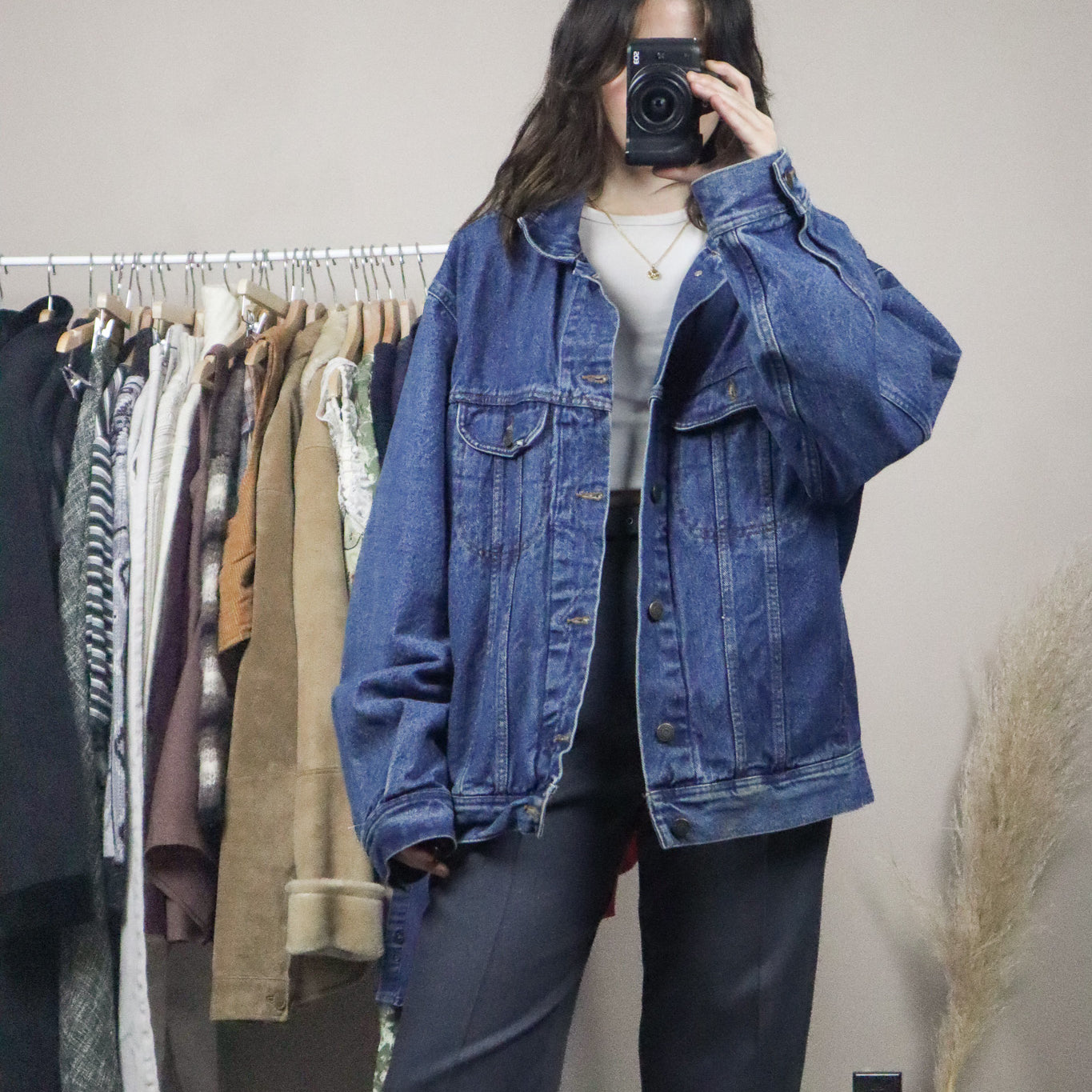 Vintage x Strom Rider Denim Jacket (XL)
