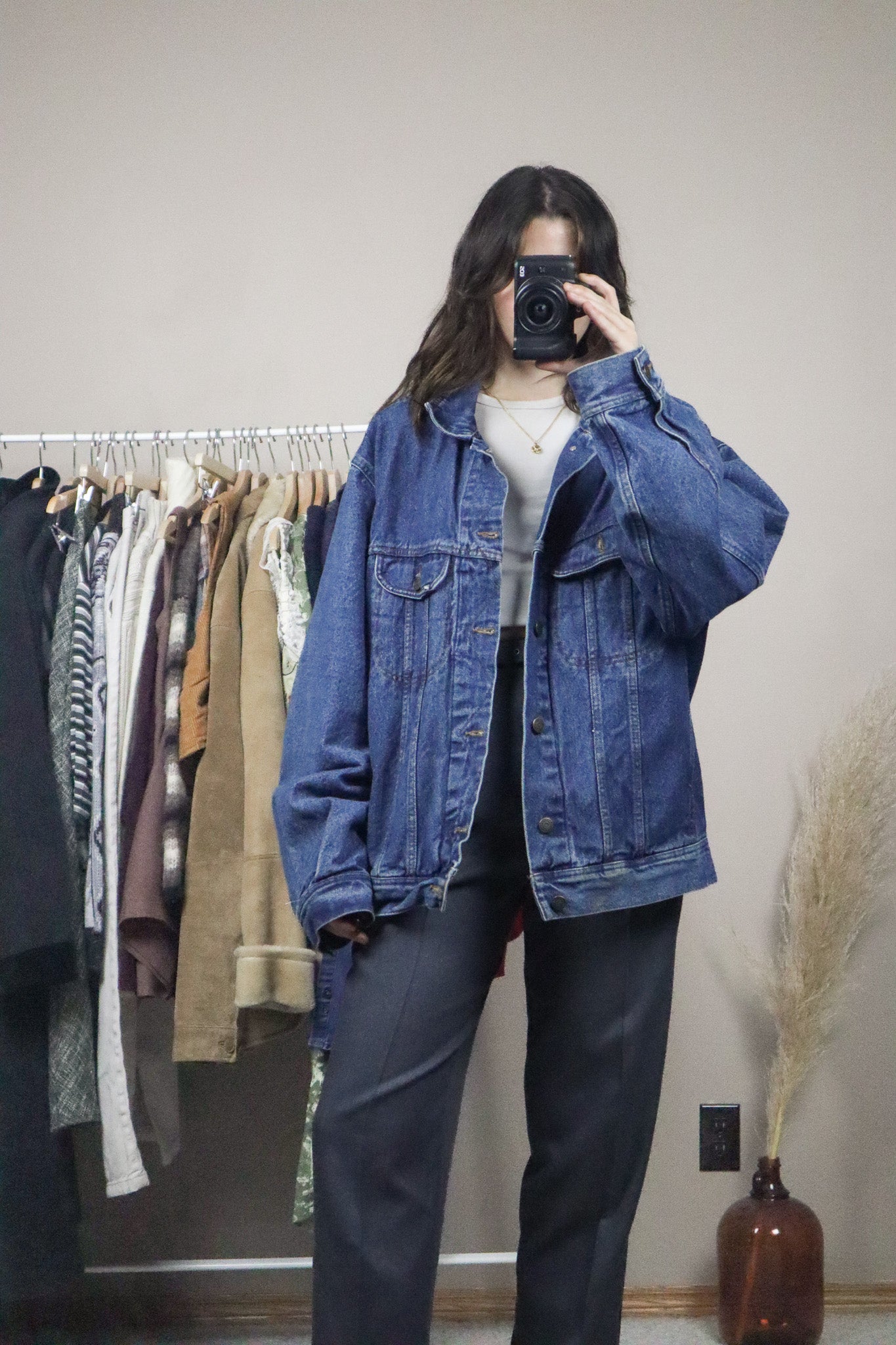 Vintage x Strom Rider Denim Jacket (XL)