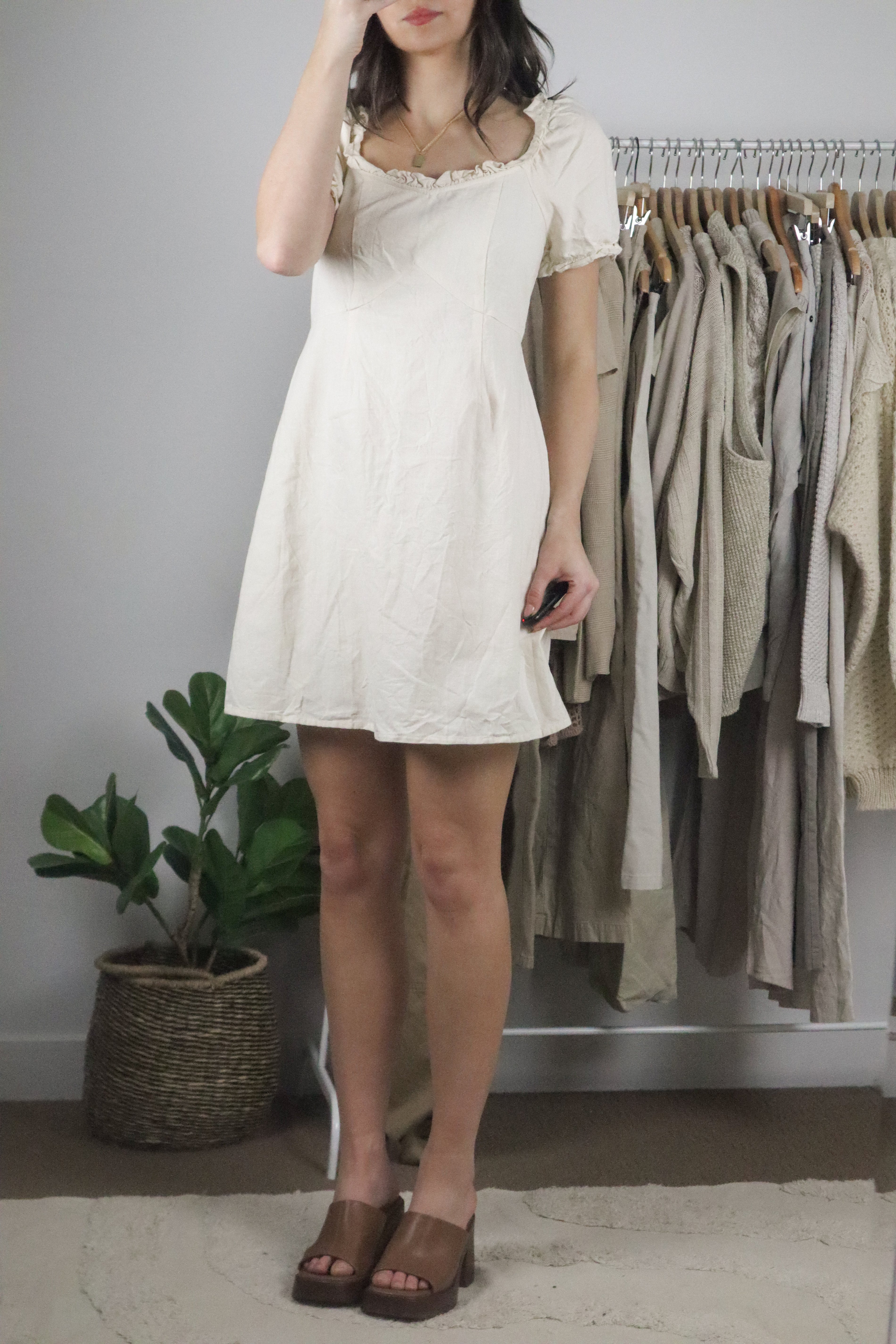 Modern x Linen Blend Dress (6)