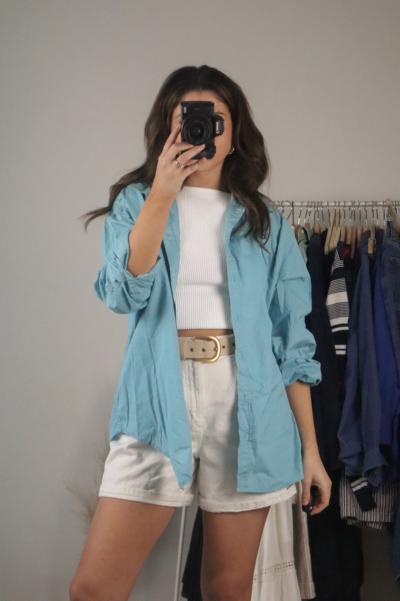 Vintage x Button Up (L)