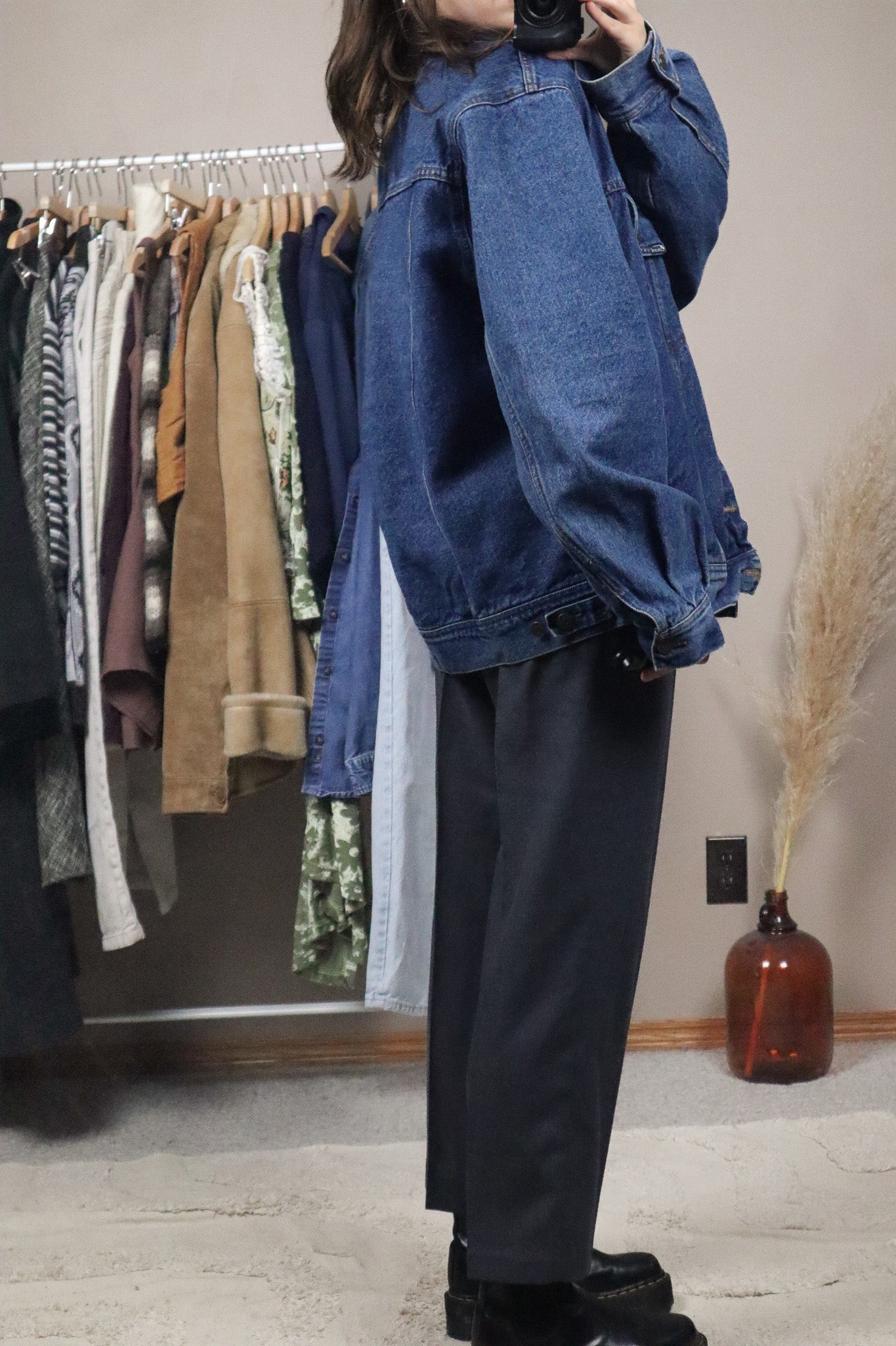 Vintage x Strom Rider Denim Jacket (XL)