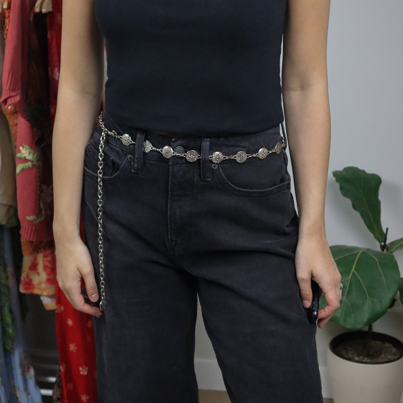 Vintage x Chain Belt (M)