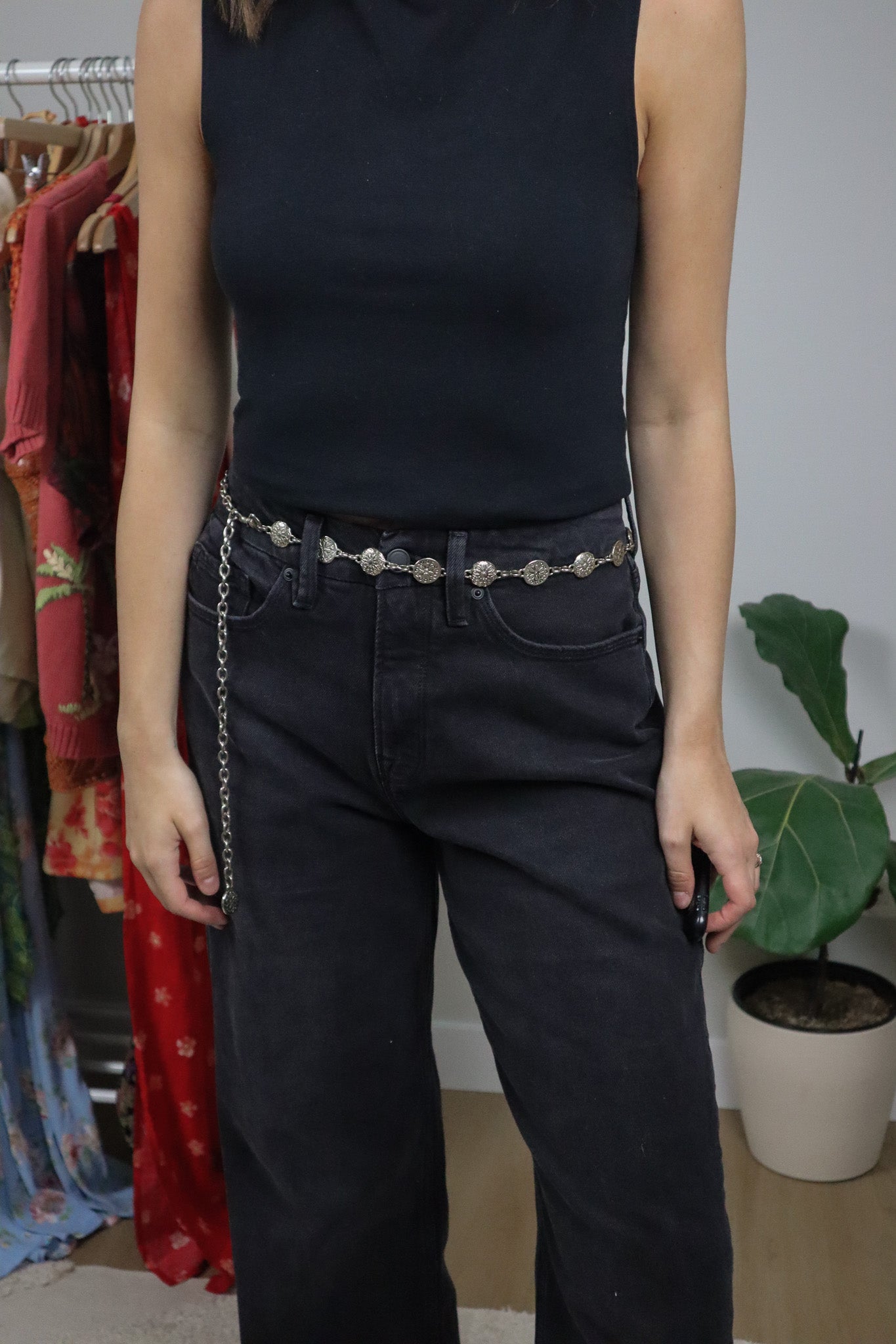 Vintage x Chain Belt (M)