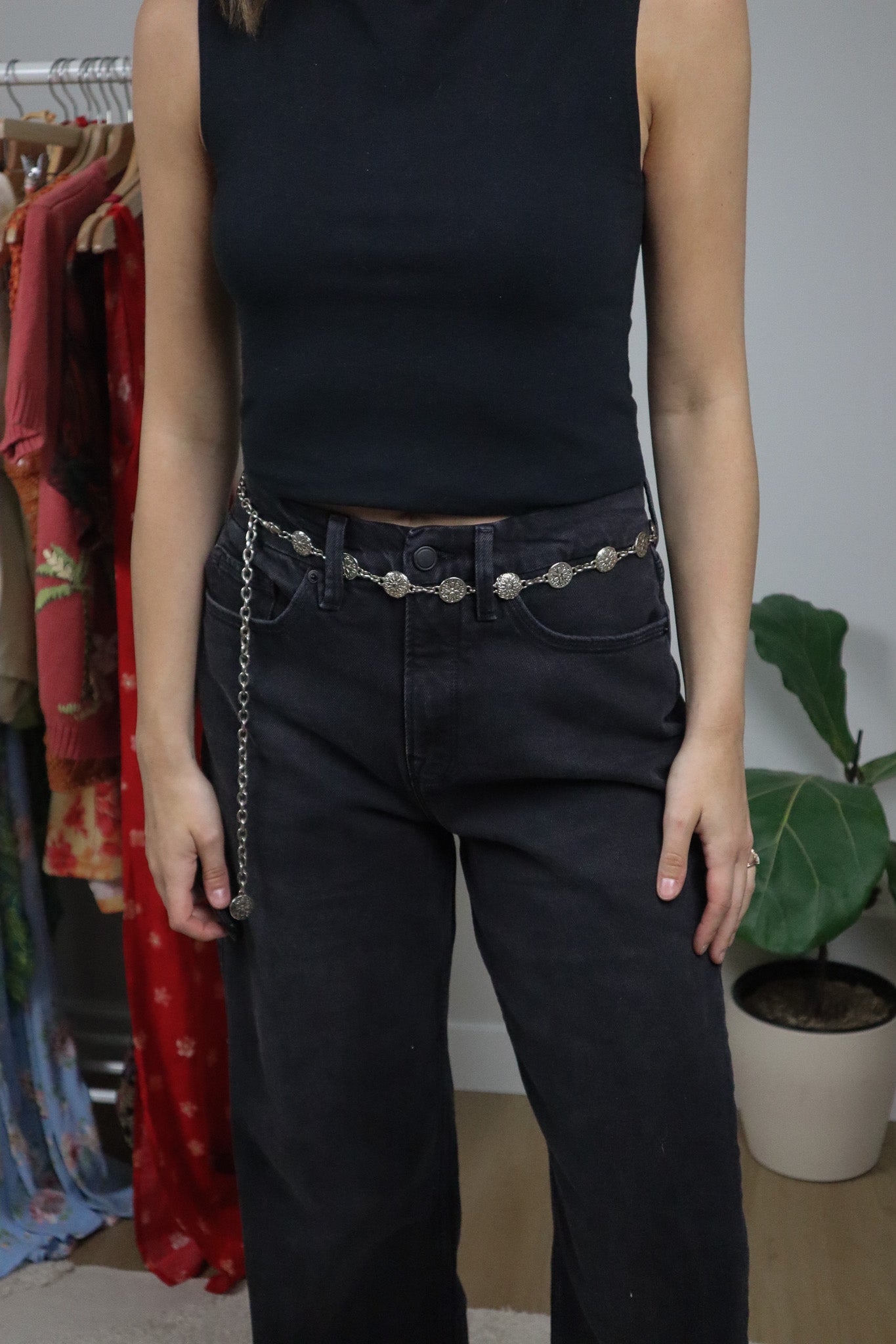 Vintage x Chain Belt (M)