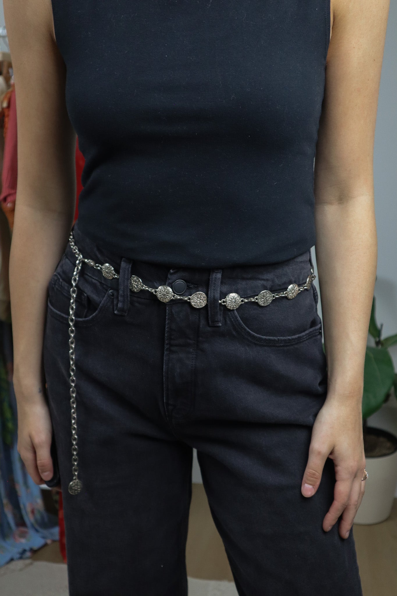 Vintage x Chain Belt (M)