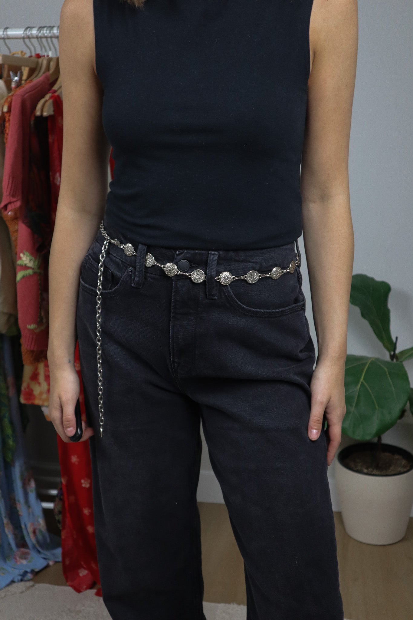 Vintage x Chain Belt (M)